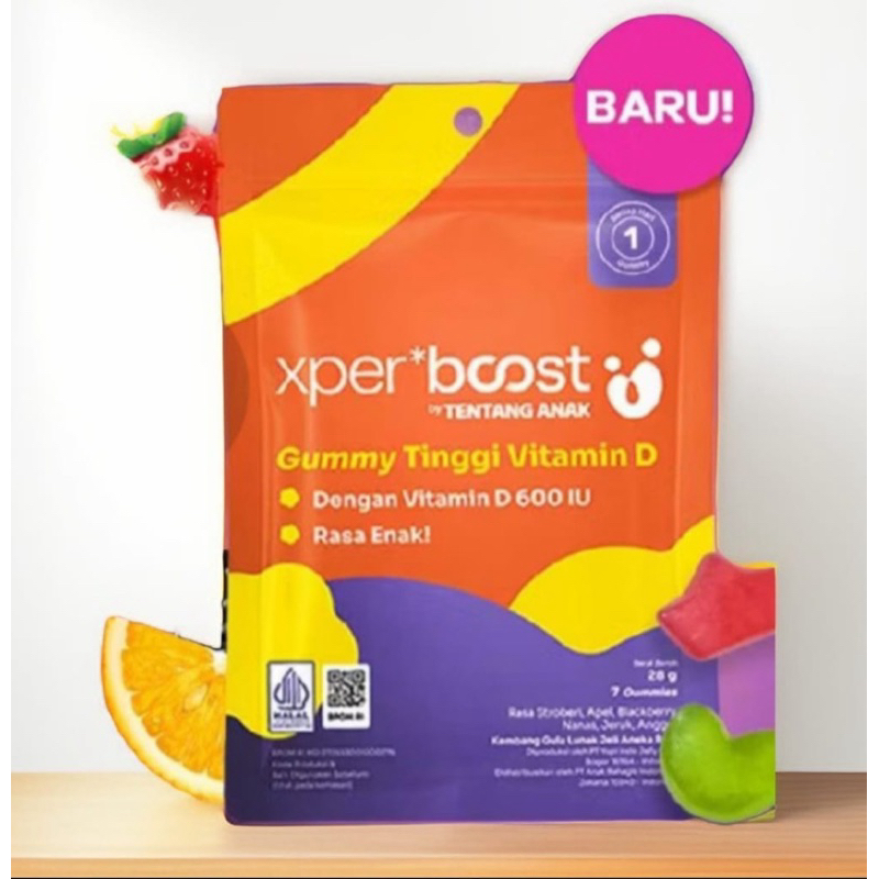 Jual Mycoolcell [Sale] Expert Boost Gummy Vitamin D 600 Iu Isi 7 ...