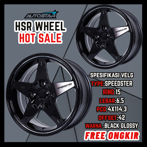 Jual VELG MOBIL PHANTER,EVALIA,WULING BINGOU EV HSR SPEEDSTER R15 PCD ...