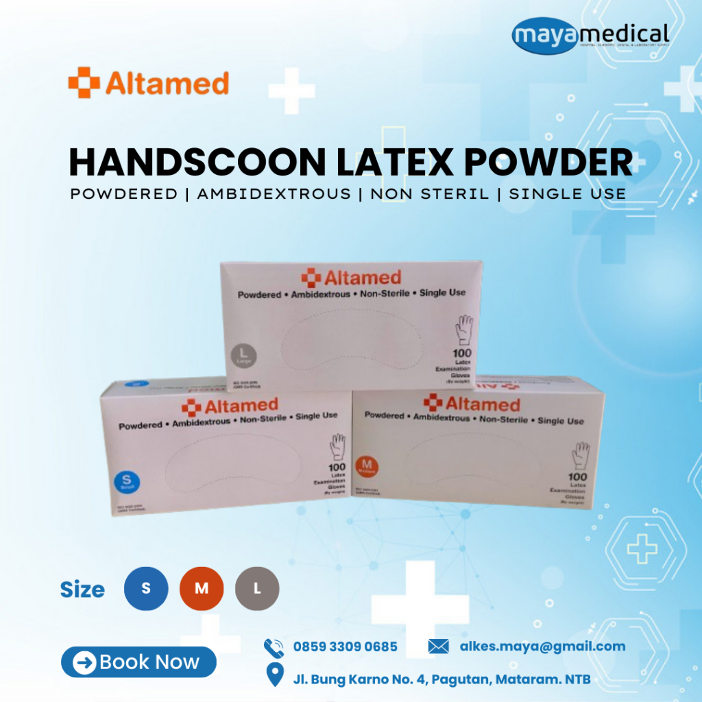 Jual ALTAMED-HANDSCOOND LATEX POWDER | Shopee Indonesia
