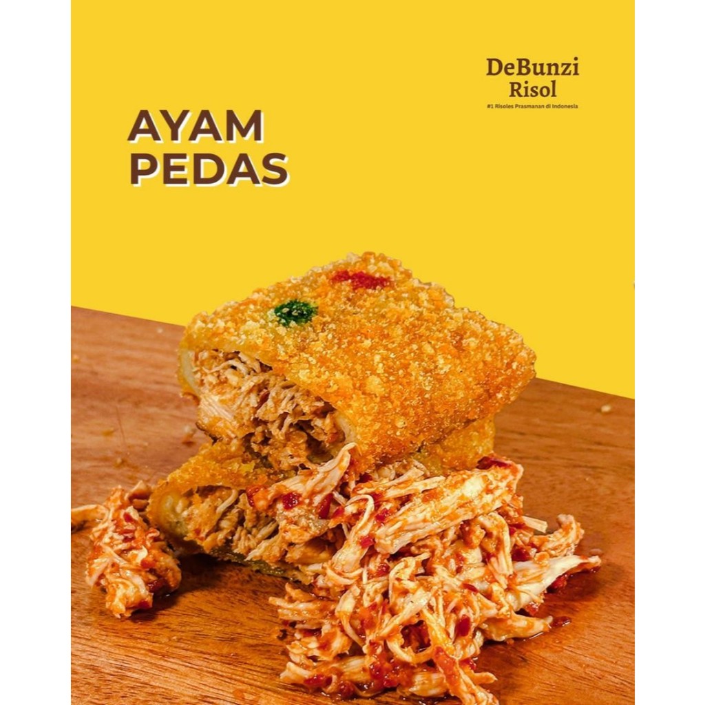 Jual DEBUNZI RISOL RISOLES AYAM PEDAS ISI 5 Oleh oleh jajanan Bandung ...