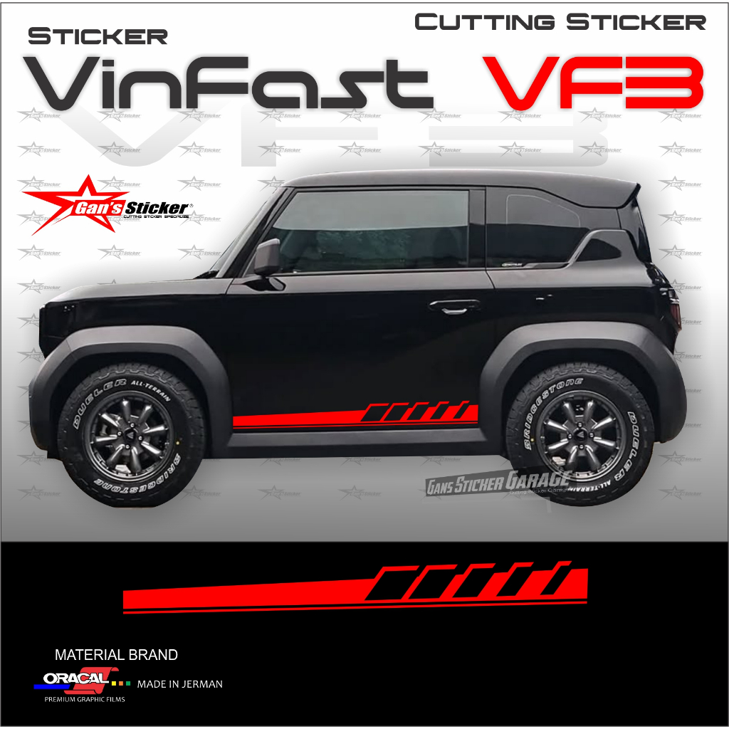 Jual VINFAST VF3 Sticker cutting vinfast vf3 | Shopee Indonesia