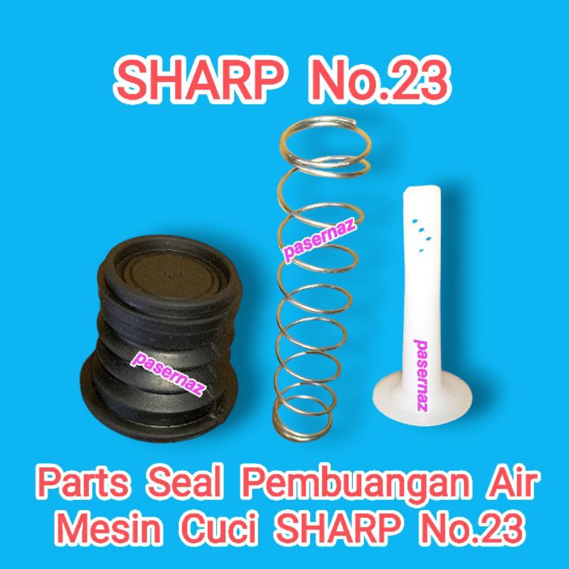 Jual Karet Seal No.23 SHARP | Karet Seal Pembuangan Air Mesin Cuci ...