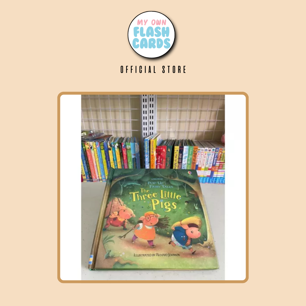 Jual The Three Little Pigs - Buku Timbul 3D Book Pop Up Fairy Tale ...