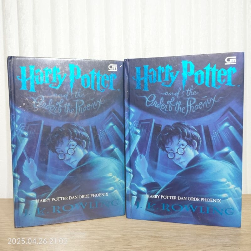 Jual (ORIGINAL HC) NOVEL HARRY POTTER & THE ORDER OF THE PHOENIX JK ...
