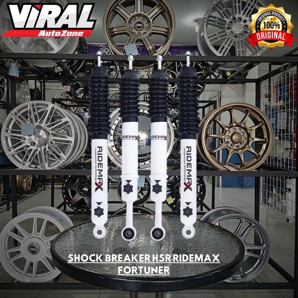 Jual SHOCK BREAKER HSR RIDEMAX FORTUNER /SHOCK SUSPENSION EMPUK ...