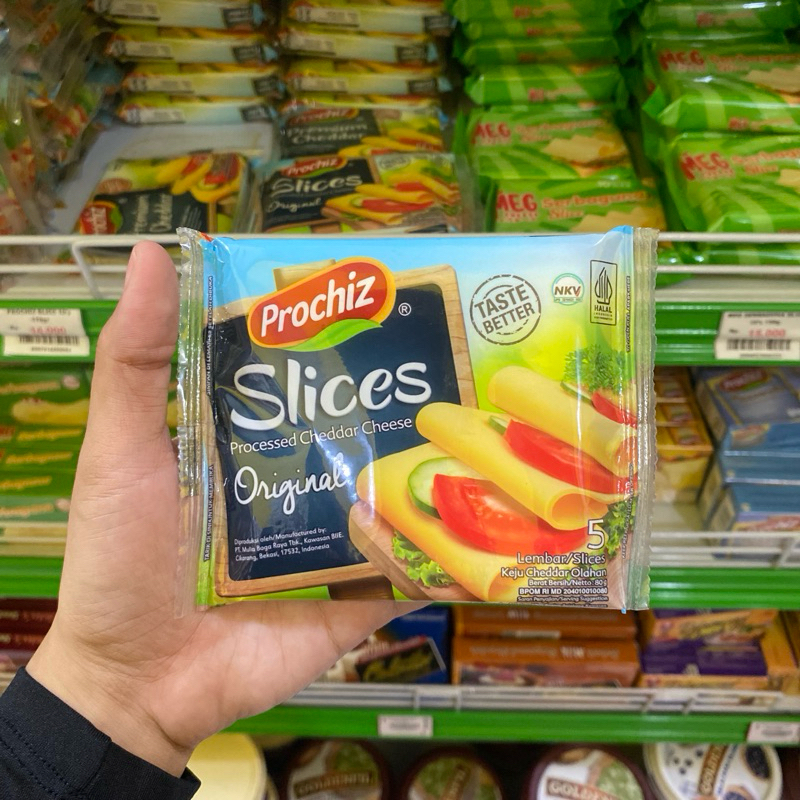 Jual Prochiz Slices Original 80gr 5 Slices | Shopee Indonesia