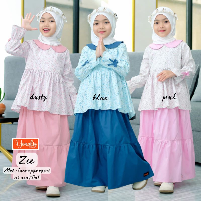 Jual Zee gamis rok anak terbaru viral 2025 | Shopee Indonesia