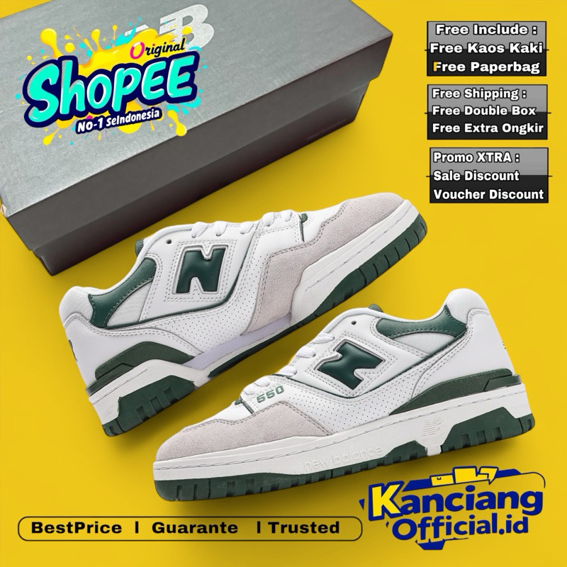 New Balance BB550WT1 GREEN 23.5cm 邦楽