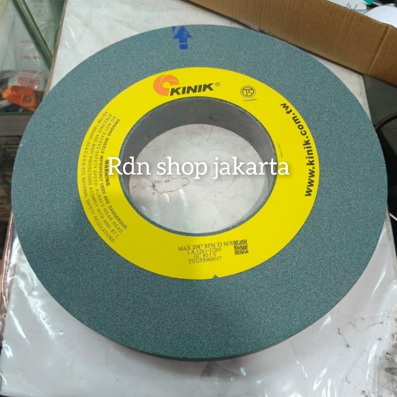 Jual KINIK 1A Batu gerinda 12 x 1.1/2 x 5 inch GC 80 LV KINIK GRINDING ...