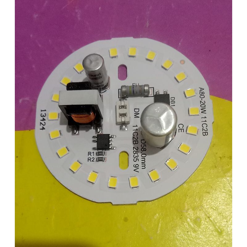 Jual PCB Led AC DM 20W b58mm | Shopee Indonesia