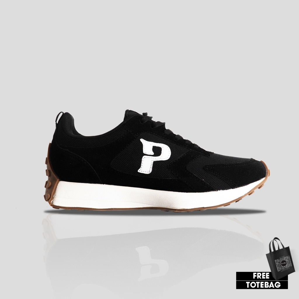 Jual Prodigo * Sepatu Pria Bakauheni Black White | Sepatu Sneakers ...