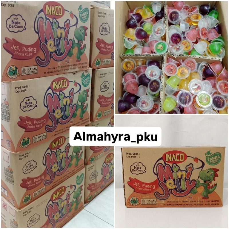 Jual Inaco Jelly with Nata De Coco Rasa Mix 1 Dus 10kg | Shopee Indonesia