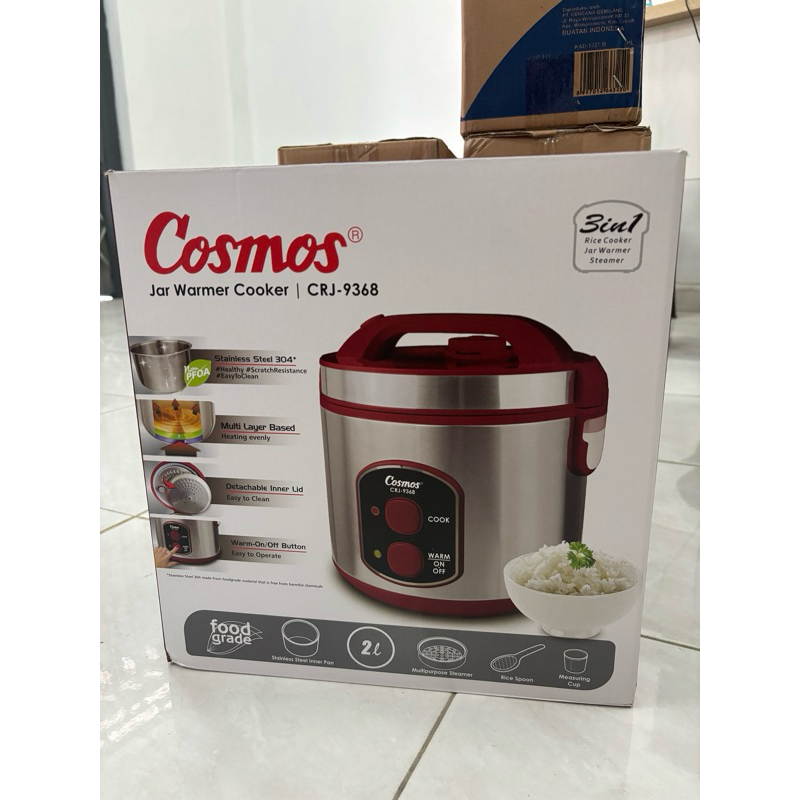Jual Cosmos Magic com Panci dan Body Stainless Steel Rice Cooker