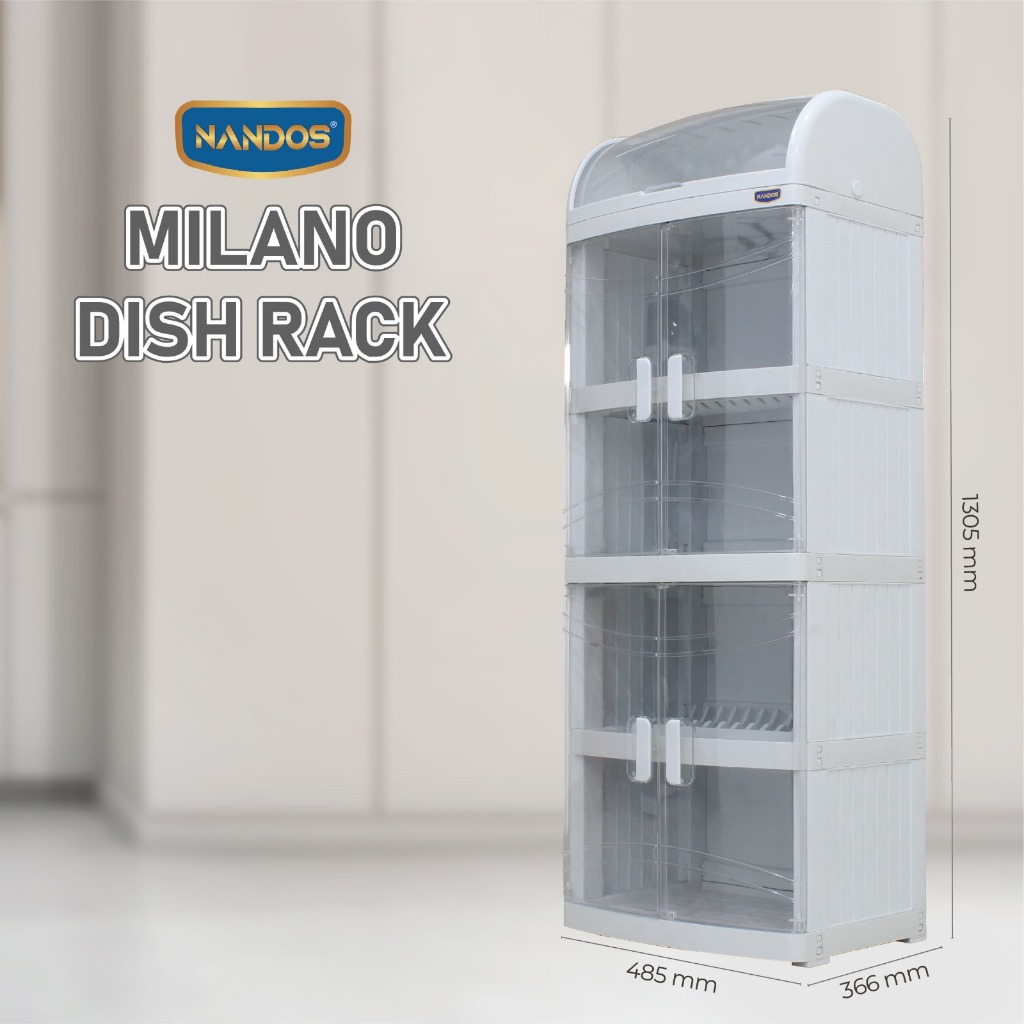 Jual NAIBA - MILANO DISH RACK NANDOS (RAK PIRING MILANO) | Shopee Indonesia