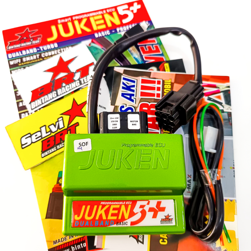 Jual ECU JUKEN 5++ PLUS BRT CRF 150 DUALBAND RACING TURBO REMOTE