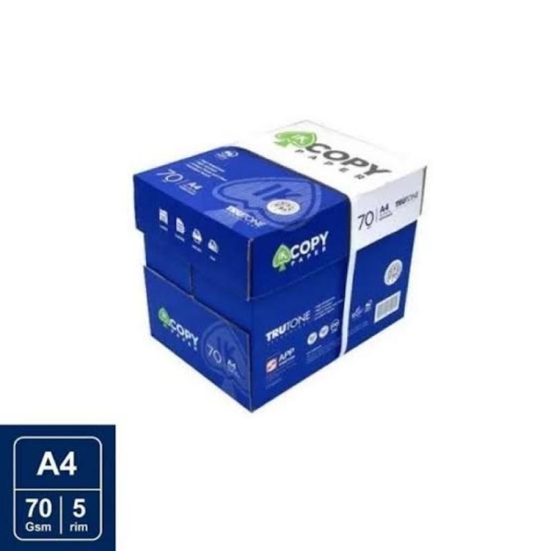 Jual Grosir Kertas Hvs A4 70 gr Ik copy paper 1 rim 500 lembar | Shopee
