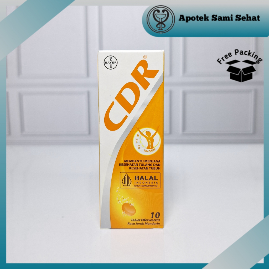 Jual 1 tube CDR Effervescent 10 Tablet | Shopee Indonesia