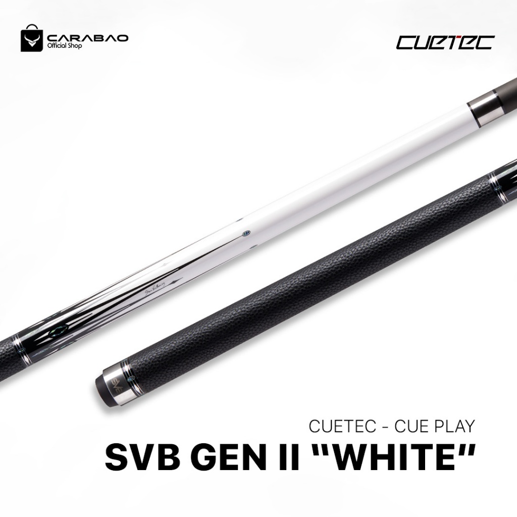 Jual Cuetec SVB GEN II White Cue Stick Play Billiard | Shopee Indonesia