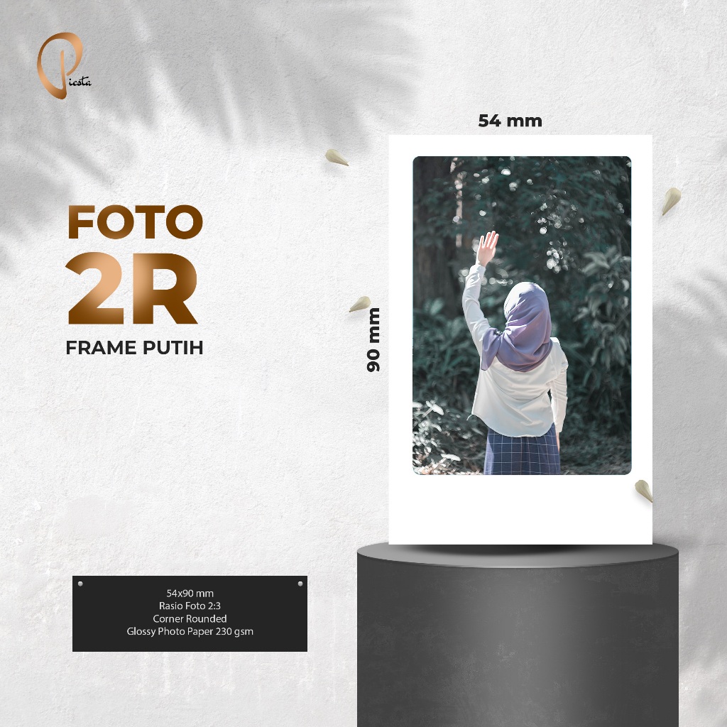 Jual Foto 2R Glossy Frame Putih - Picstafoto | Shopee Indonesia