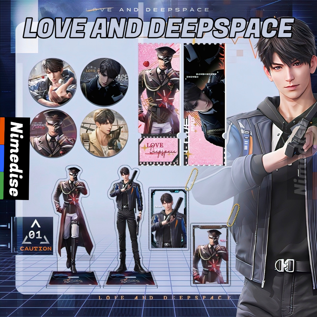 Jual Caleb Farspace Colonel Love And Deepspace Keychain Standee Pin ...