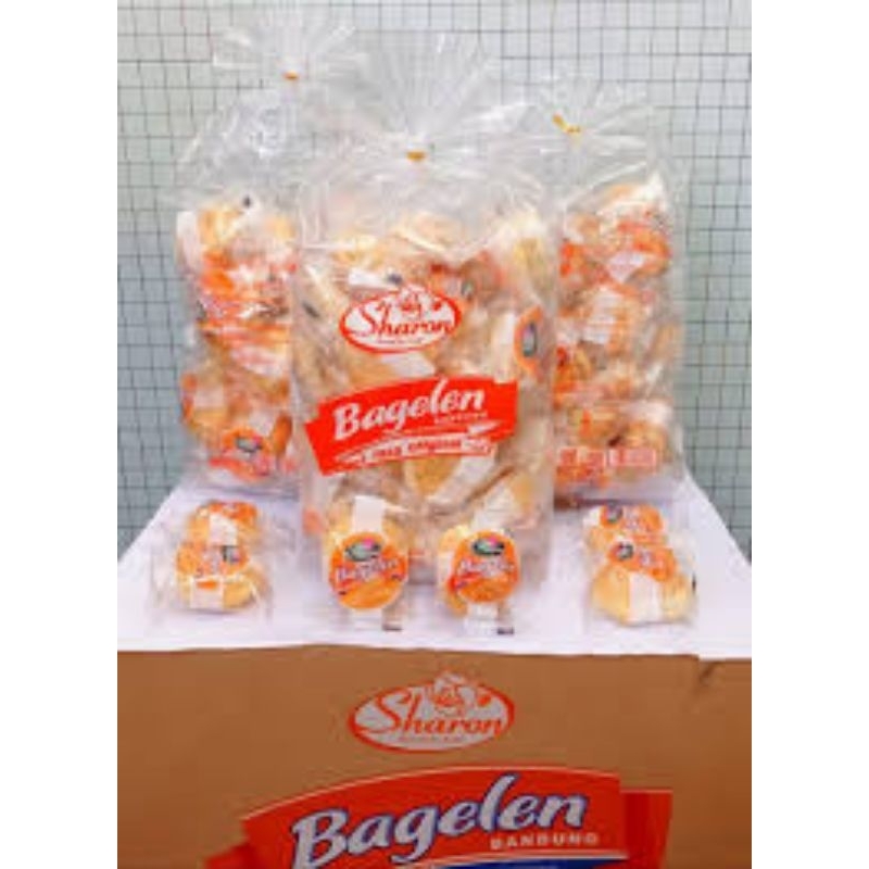 Jual Bagelen Roti Kering Sharon Rasa Original 1 dus Isi 6 bag @ 30 Pics ...