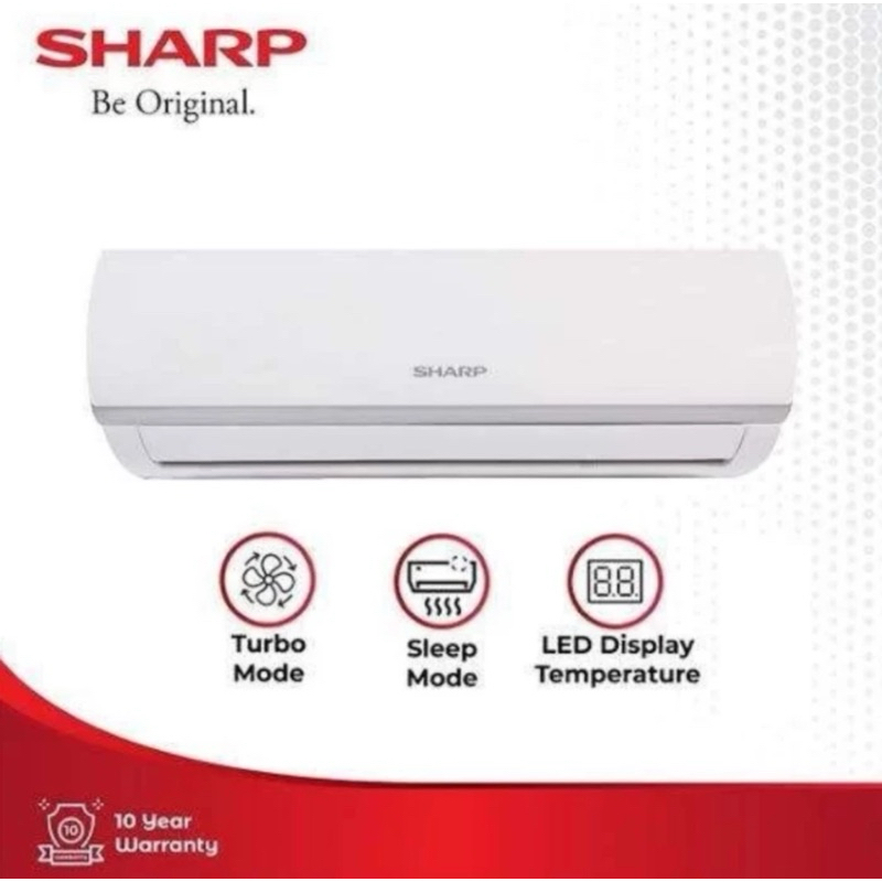 Jual INDOOR SHARP 1PK 9BEY 100% BARU, pengganti buat yang rusak indoor ...