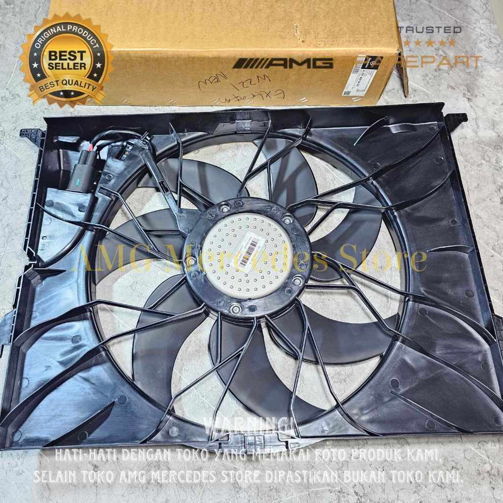Jual A2215000493 EXTRA FAN KIPAS RADIATOR MERCEDES W221 S300 S350 S500 ...