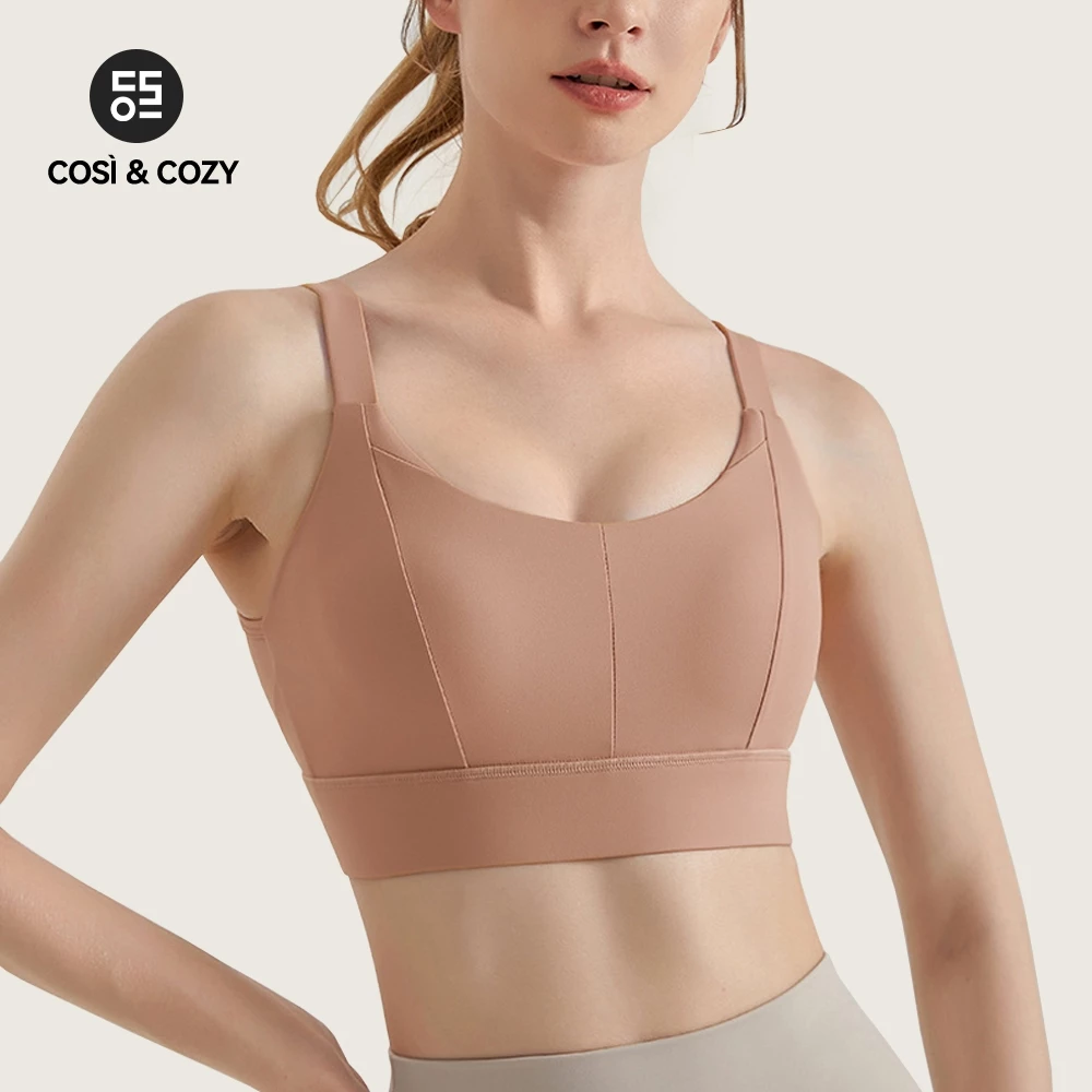 COSI COZY Sport Bra Mesh Tank Top Slide 2