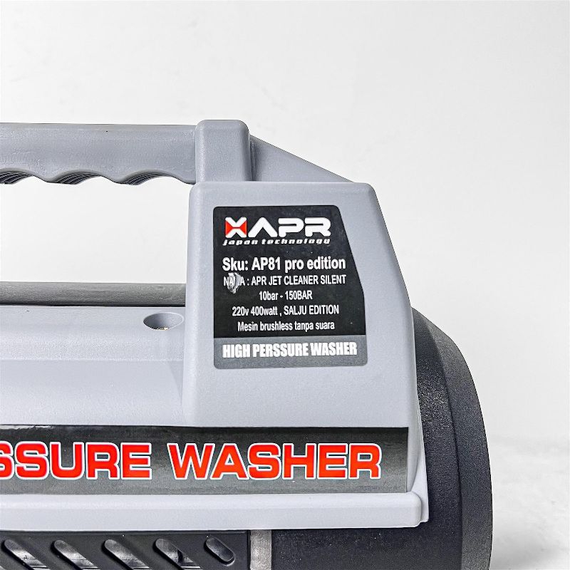 Jual APR RAJA MESIN CUCI MOTOR MOBIL BRUSHLESS AP81+ 400W 10-150 BAR ...