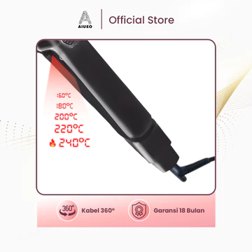 Catokan AIUEO 8099 3 In1 Catok Curly And Hair Straightener Alat Catok Meluruskan Dan Keriting
