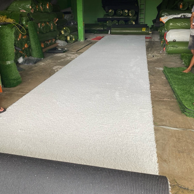 Jual Grosir Rumput Sintetis Putih - Rumput Line Futsal Putih Tebal 25 ...