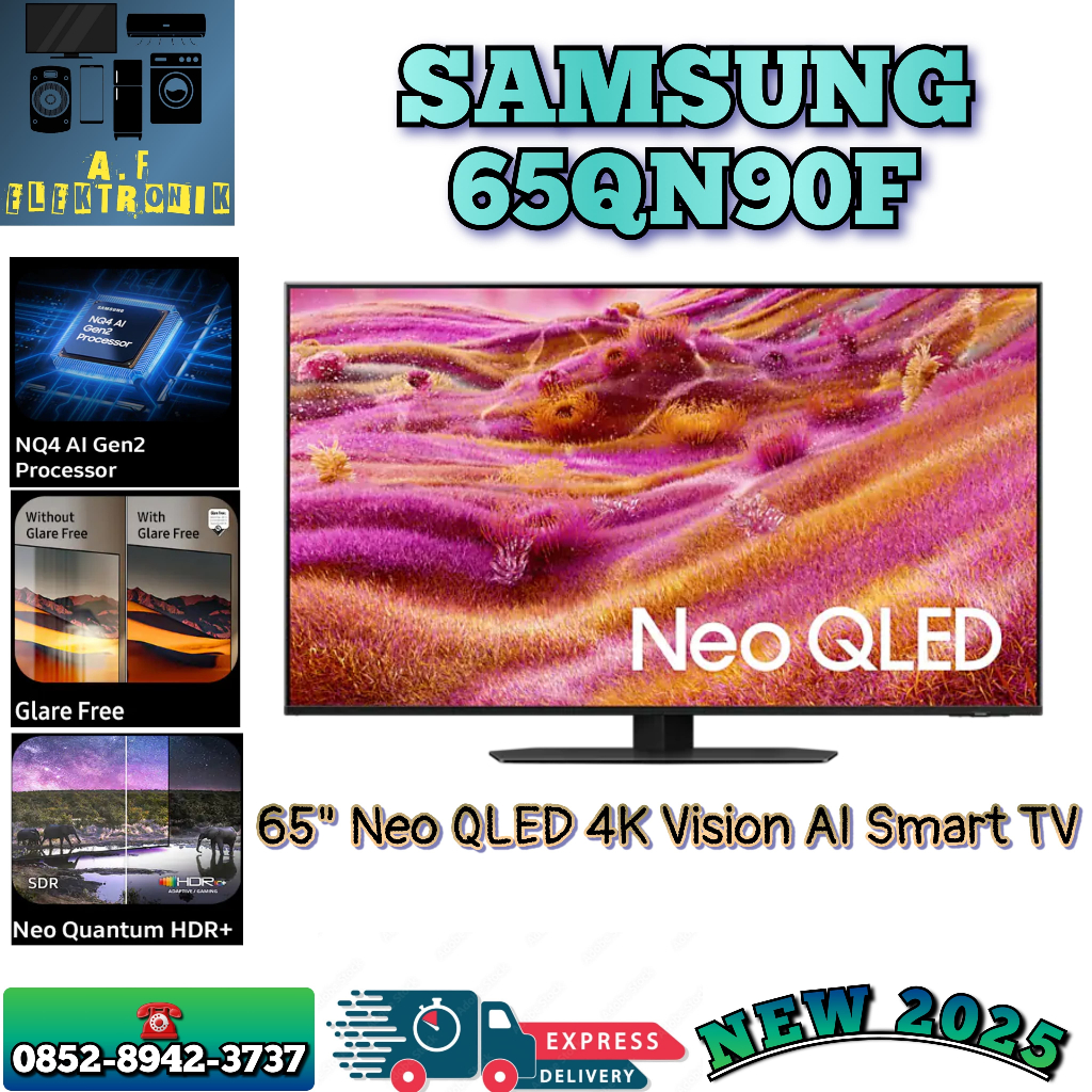 Jual SAMSUNG QA65QN90F NEO QLED 4K VISION AI SMART TV 65 INCH ...