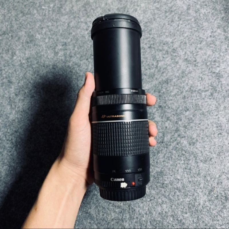 Jual Lensa Tele Canon 75-300mm - Second | Shopee Indonesia