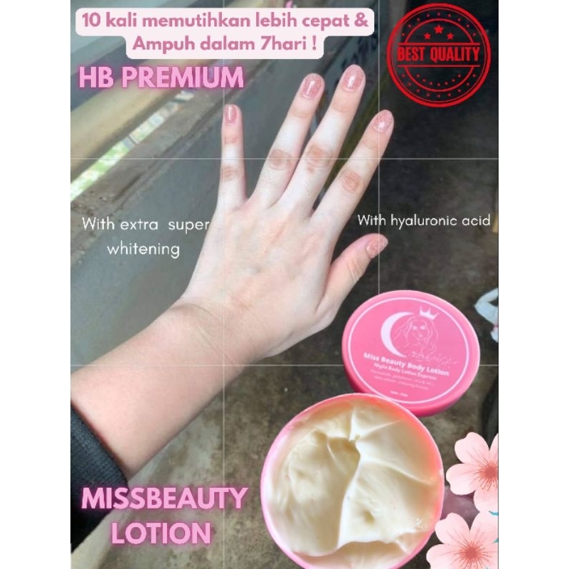 Jual HB MISS BEAUTY PREMIUM 250ML MEMUTIHKAN 10 KALI PUT!H LBH CEP4T ...