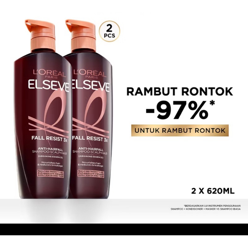 LOREAL SHAMPO PUMP 620 ml & 410ml
