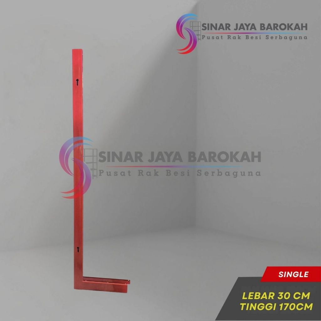 Jual Tiang Rak Gondola / Rak alfamart / indomart | Shopee Indonesia