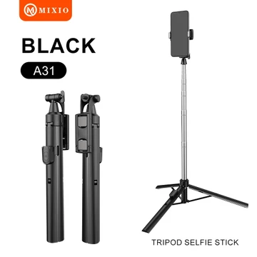 MIXIO A31 MACARON EDITION Tongsis Bluetooth Selfie Stick Tripod 160CM