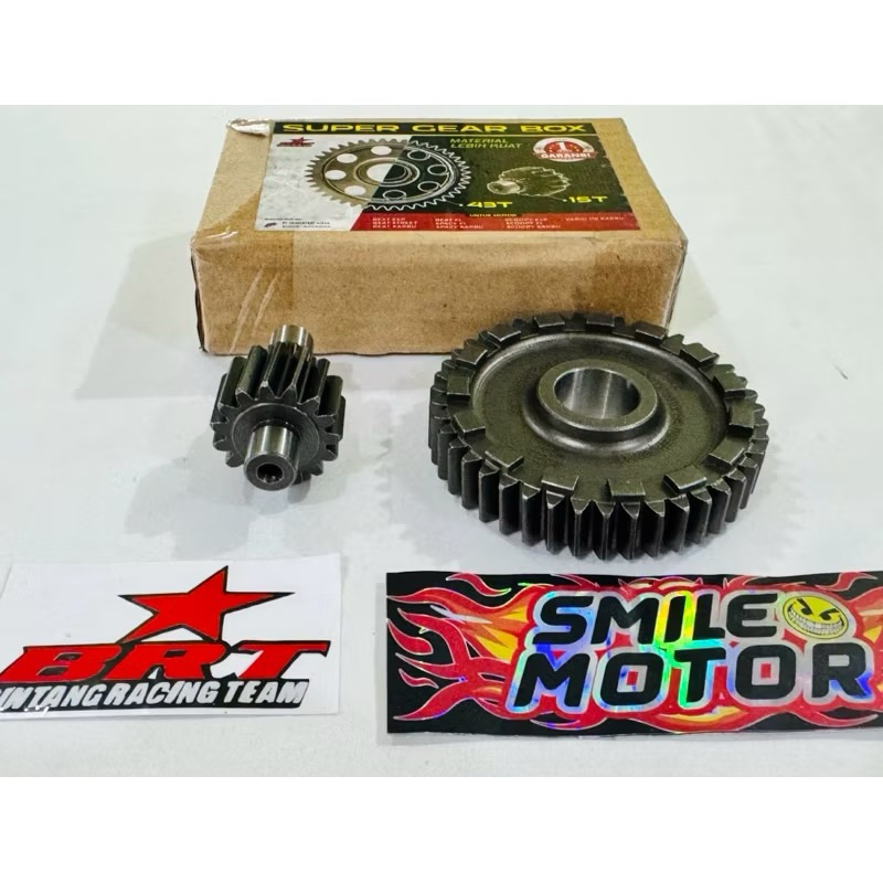 Jual GEAR BOX GEAR RASIO RATIO RACING BRT BEAT SCOOPY VARIO | Shopee ...