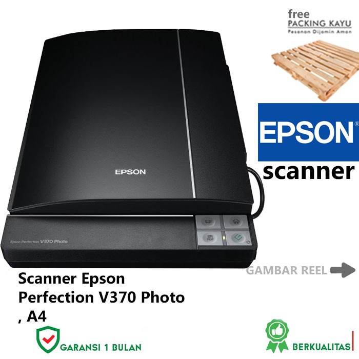 Jual Scanner Epson Perfection V370 Photo Fungsi Normal support windows ...