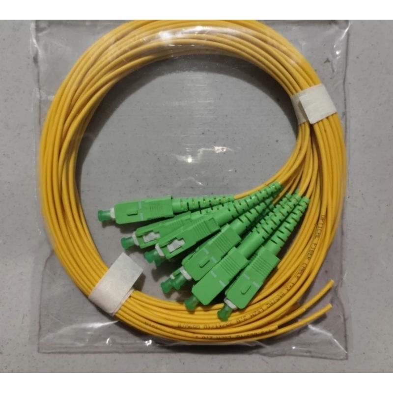 Jual fiber optik pigtail sc apc 2mm 1 meter | Shopee Indonesia