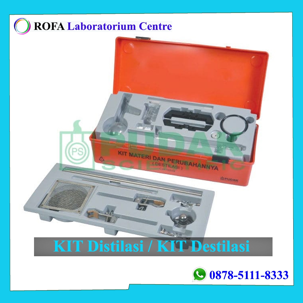 Jual KIT Distilasi / KIT Destilasi / KIT Penyulingan / Distillation KIT ...