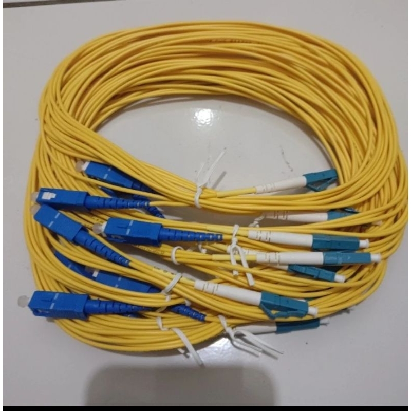 Jual patchcord patchcore patcore peskor sc lc upc 2mm 3m | Shopee Indonesia