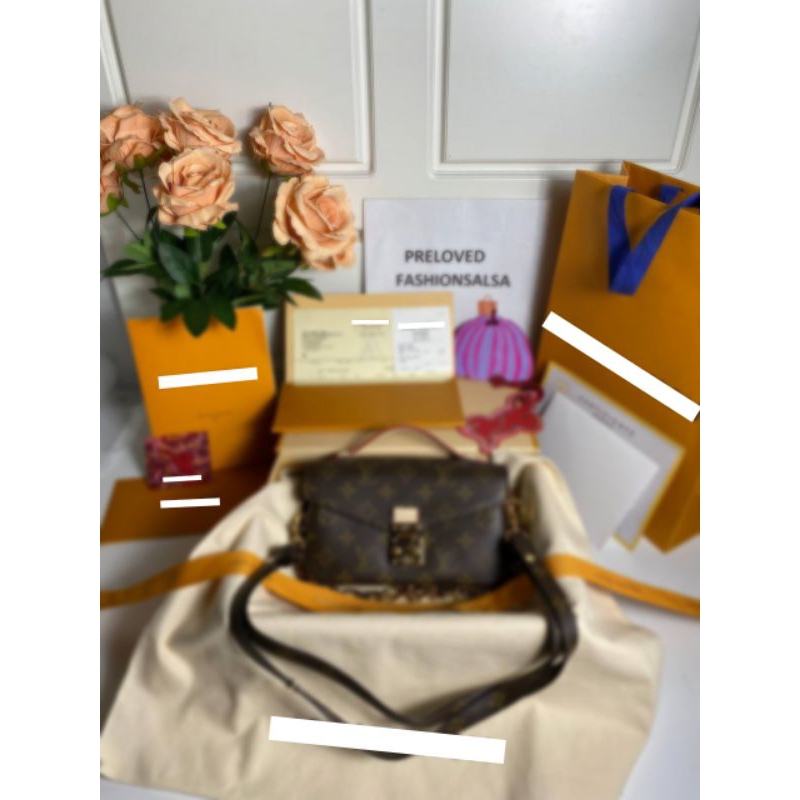 Jual Preloved Rec 2024 Pochette Metis East West Monogram CHIP Authentic ...