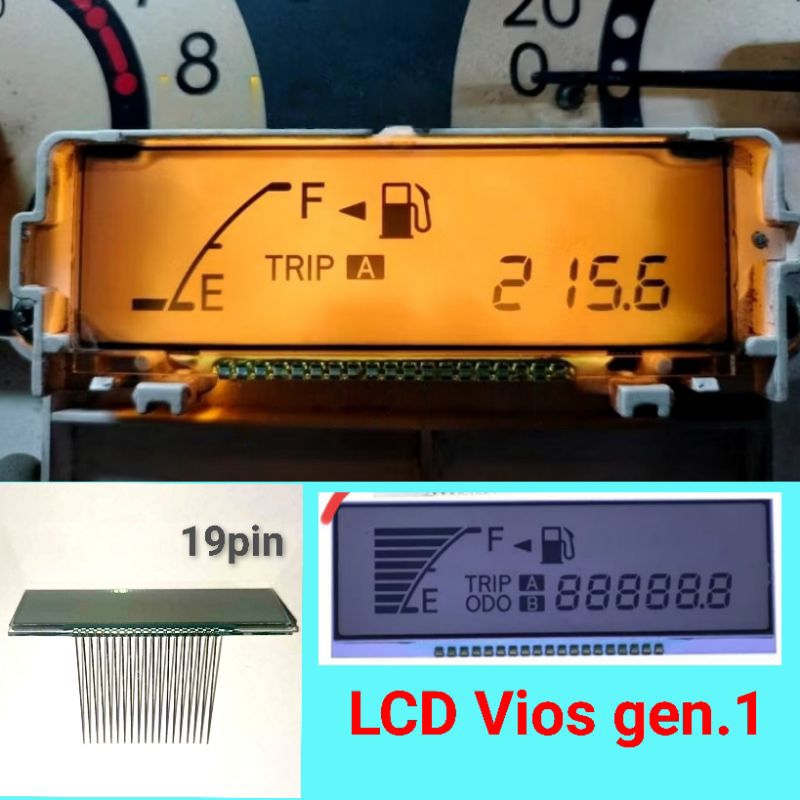 Jual LCD VIOS Gen.1 Original Quality, PNP, Lengkap Dengan Polarizer ...