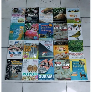 ( PROMO BUKU MURAH ORIGINAL ) BUKU PETERNAKAN / PERIKANAN / PERTANIAN / BUDIDAYA / BEST SELLER / ITIK / AYAM KAMPUNG / LELE / NILA / BERTANAM SAYURAN - BUAH / TANAMAN / PANDUAN BETERNAK / KESEHATAN /