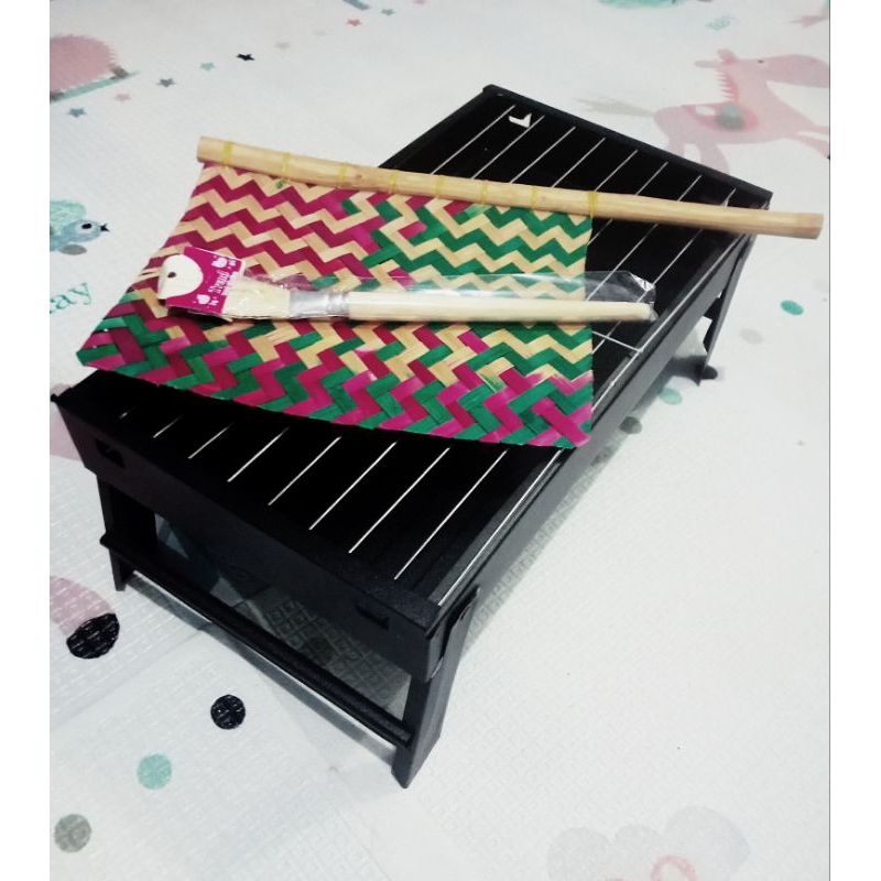 Jual Paket Panggangan Portebel Lengkap /Panggangan Sate Arang Bakaran ...