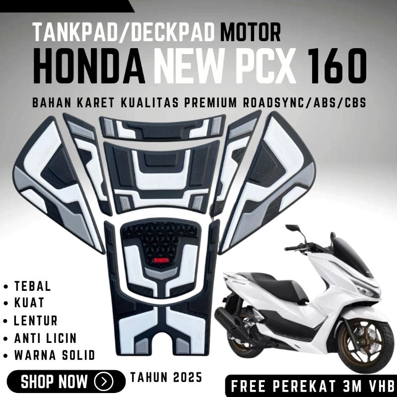 Jual KM272 TANKPAD PCX 160 ROADSYNC/ABS/CBS TAHUN 2025 /DECKPAD PCX 160 ...
