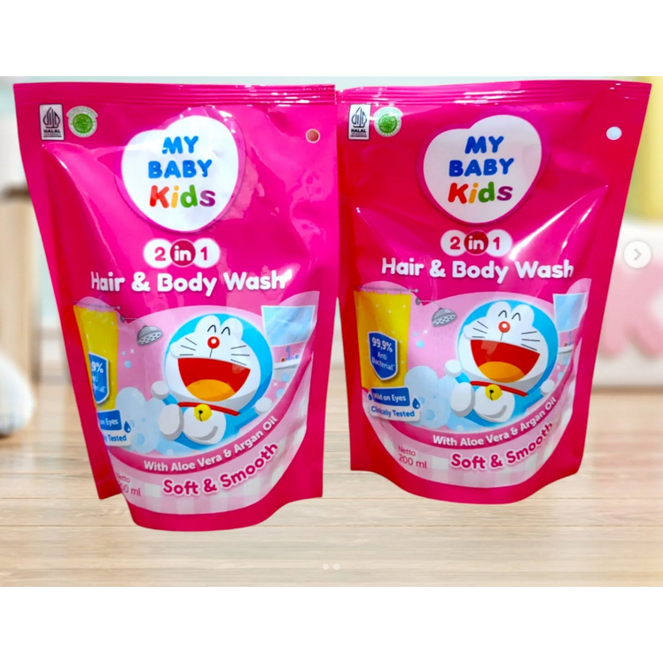 Jual MY BABY KIDS DORAEMON 2 IN 1 HAIR AND BODY WASH SAMPO SEKALIGUS ...