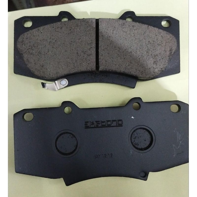 Jual Akebono Brake pad atau Kampas rem Fortuner Gen 2 (2012-2014 ...