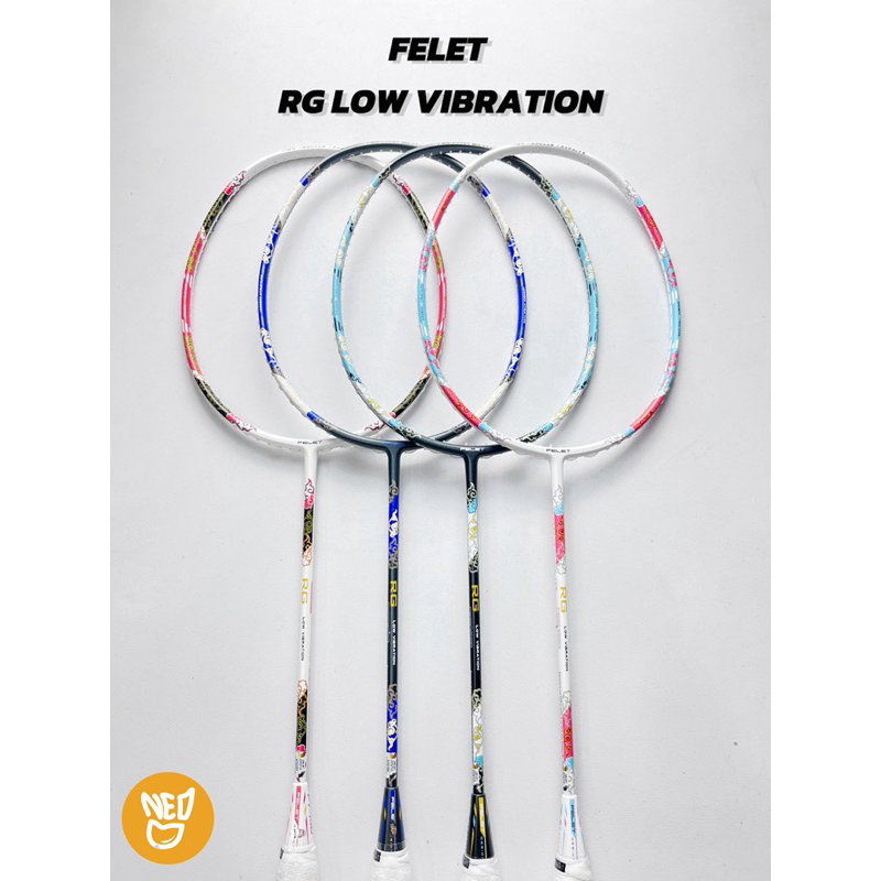 Jual Raket Bulutangkis Felet RG low Vibration | Shopee Indonesia